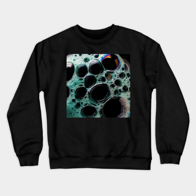 Bubbles Soap Texture | Mix of Colours Crewneck Sweatshirt by gronly